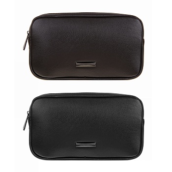 юl кошелек-барсетка на молнии, пу, 22х13см, 2 цвета,бм23-02