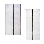 сетка антимоскитная для дверей тм inbloom на магнитах, 1,0х2,1м, стекловолокно, 2 цвета от магазина Барс