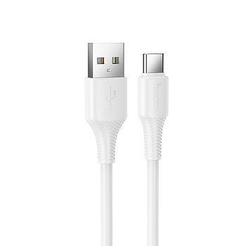 hoco. кабель для зарядки модель x120, usb-c 1м, цвет: белый от магазина Барс