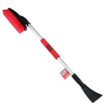 щетка для уборки снега с распущенной щетиной 88-118 см, телескоп.