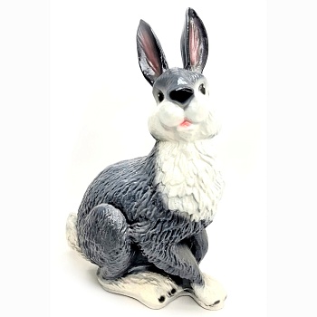 фигура садовая заяц русак 37х24см гипс от магазина Барс
