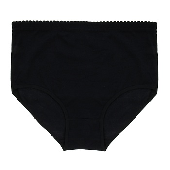 galante трусы женские макси с высокой талией, р.52, 95%хлопок, 5%спандекс, черный, нб25-13