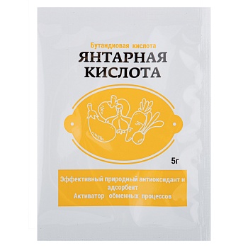 янтарная кислота 5гр от магазина Барс