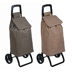 тележка c сумкой, до 30кг тм vetta, 95х41х33см, сумка 36,5х23х57см, 45л, оксфорд 300d, колесо d17см от магазина Барс