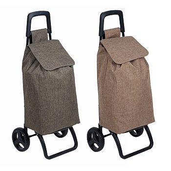 тележка c сумкой, до 30кг тм vetta, 95х41х33см, сумка 36,5х23х57см, 45л, оксфорд 300d, колесо d17см от магазина Барс