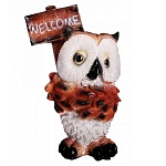 фигура садовая "филин с табличкой" 34х20см, гипс от магазина Барс