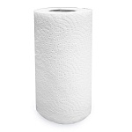 полотенца бумажные бытовые 2шт/уп.соло 2-х слойные с перфорацией белые