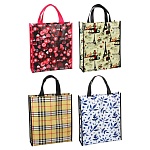 сумка хозяйственная тм vetta эмка, 30х35х10см, 10л, до 4кг, нетканый материал, 4 дизайна от магазина Барс