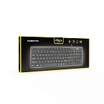 forza клавиатура проводная, черный, 382x126x21.3мм, кабель 150см от магазина Барс
