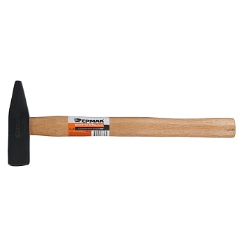 молоток 600гр, кованный с деревянной ручкой ермак