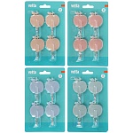 крючки самоклеящиеся тм vetta, пластик, 4шт от магазина Барс