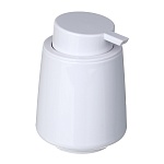 vetta дозатор для жидкого мыла, пластик, 350 мл, 13x9,5x9,5 см, белый от магазина Барс