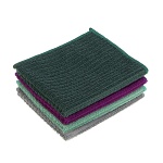 vetta набор салфеток из микрофибры, универсальные, "полоски", 4 шт, 25x30см, 230г/кв.м.