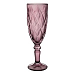 millimi бокал 160 мл, стекло, бордовый ромб интернет-магазин «Барс»