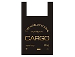 пакет "майка" пнд 43*60 cargo черный 50кг1/50/500
