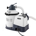 intex фильтр песочный, насос для бассейна 220-240в, 925 галлонов/час, sx925, 26642