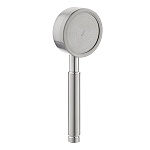 лейка для душа водосберегающая, 1 режим, 80мм, микроточки, нержавеющая сталь 304, сатин