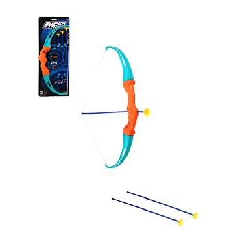 игровой набор лук, 3 стрелы, тм игроленд, pp