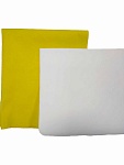 салфетка безворсовая 80гр/м2 34*40см микроспан, белая 1/100