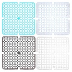 коврик в раковину противоскользящий тм vetta кругляш, 27,5х27,5см, пвх, 4 цвета от магазина Барс