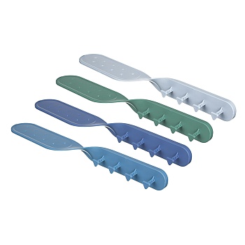 vetta полка универсальная с крючками, пластик, 4,5x7 x 42см, 4 цвета от магазина Барс