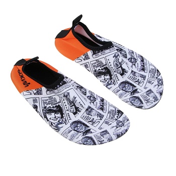 рыжий аквашузы, р-р 42-43, полиэстер, eva, tpr