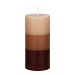 LADECOR Свеча ароматическая, парафин, градиент, 7x15 см, аромат сандал