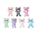 игрушка мягкая "котюня ушастик" 15 см, полиэстер, 8 цветов, тм игроленд интернет-магазин «Барс»