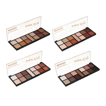 тени для век матовые и сияющие 13 цветов тм topcolor, 15,6 гр, tc3066