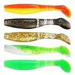 azor fishing приманка мягкая trendex minnow, силикон, 12см, 3шт. в уп, 5 цветов