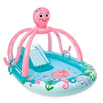 intex игровой центр "friendly octopus", от 2 лет, 234x181x150см, 56138