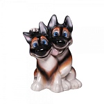 фигура садовая "хаски" 27х22см, гипс от магазина Барс