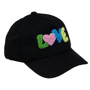 galante кепка детская, р.54, 30% хлопок, 70% полиэстер, черный, вл25-03, #2