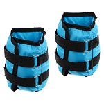 silapro набор утяжелителей для рук и ног текстильный, вес 2,0кг(+-90гр), 2шт х 1кг, 33х14см