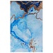 VETTA Шторка для ванной, с утяжелителем, полиэстер 90 г/м2, 180x200см, 12 колец метал/бусины, "Эквил