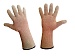 Перчатки арамидные (кевларовые) двойные с длинной манжетой