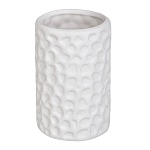 vetta стакан для ванной комнаты, керамика, 7x7x11 см, bubble, молочный от магазина Барс