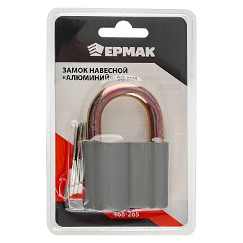ермак замок навесной "алюминий" 60мм от магазина Барс