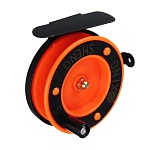 azor fishing катушка инерционная, металл, пластик