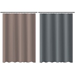 шторка для ванной тм vetta фора, с утяжелителем, полиэстер 80 г/м2, 180x180 см, 2 цвета от магазина Барс