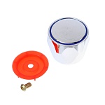 ручка для смесителя, бочонок, 24шлицы, пластик