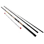 удилище фидерное "краун" тм azor fishing, 3 сост, файбергласс, 3,9м, 50-100 гр, в компл. 3 вершинки