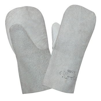 рукавицы спилковые 1/100