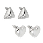 серьги, тм юниlook, сплав, пластик, 2 дизайна, #7