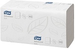 полотенца бумажные tork singlefold advanced (h3), zz, 200листов, 2слоя /20
