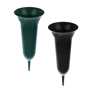 вазон ритуальный с колышком тм inbloom, 11.5х30.5 см, рр от магазина Барс