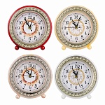 ladecor chrono будильник электронный круглый, пластик, 14х12,8х4,5, 4 цвета, 1хаа