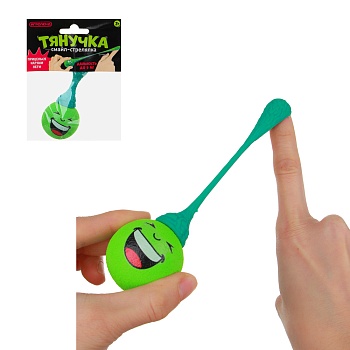 игроленд тянучка смайл-стрелялка, эва, тпр, 9х4см, 4 дизайна