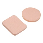 набор спонжей для макияжа 2шт тм юниlook , латекс, d5,5см/4,3х5,3см