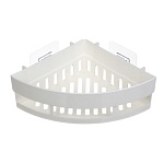 vetta classic полка настенная угловая (малая), пластик, 25x17,5x7 см, молочный от магазина Барс